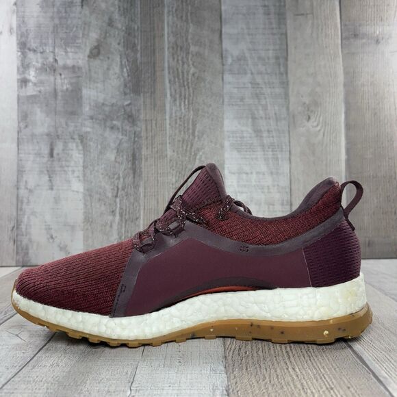 Adidas PureBoost X All Terrain Red Night Womens 7 Running Shoes Athletic Sneaker - Picture 8 of 16
